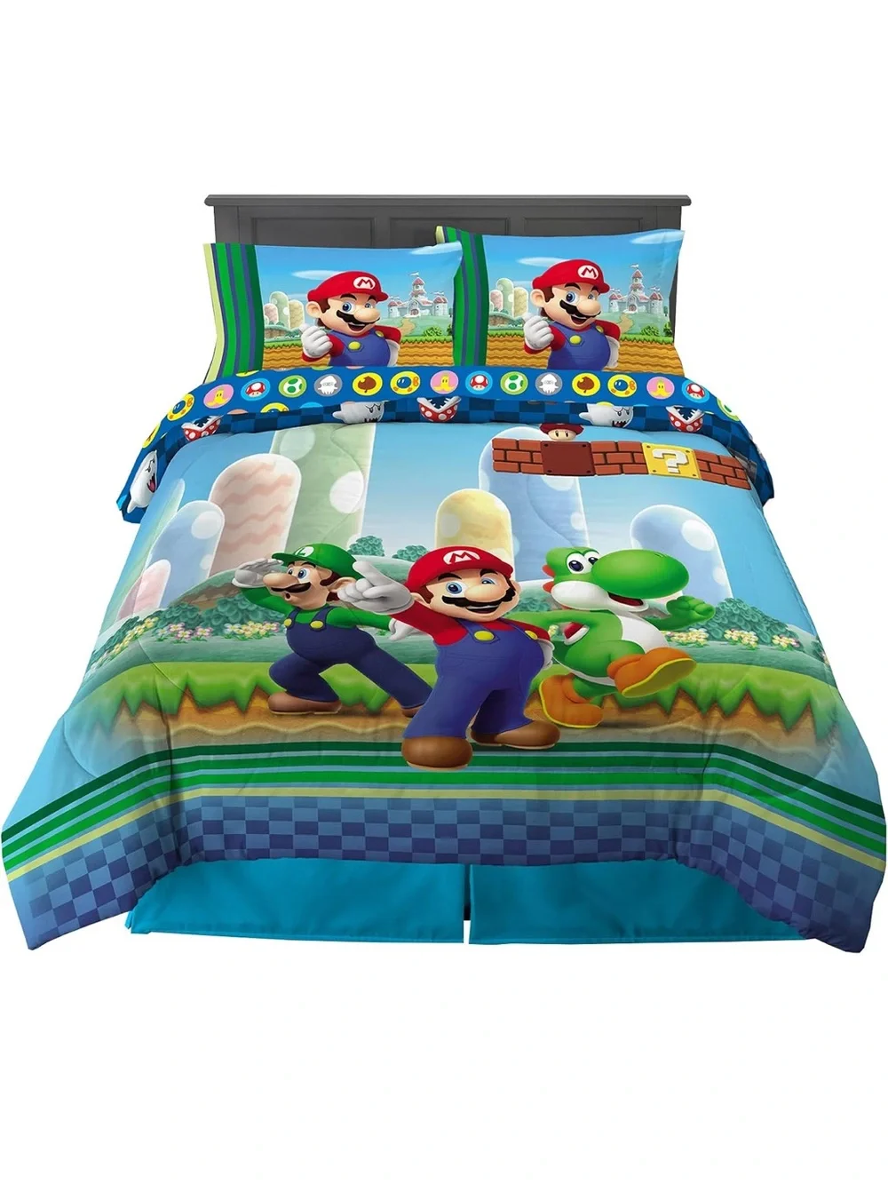 Nintendo Super Mario full size bedding set